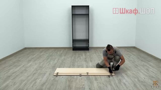 Шкаф Лагуна-08 с зеркалом, сборка ШкафШоп смотреть онлайн