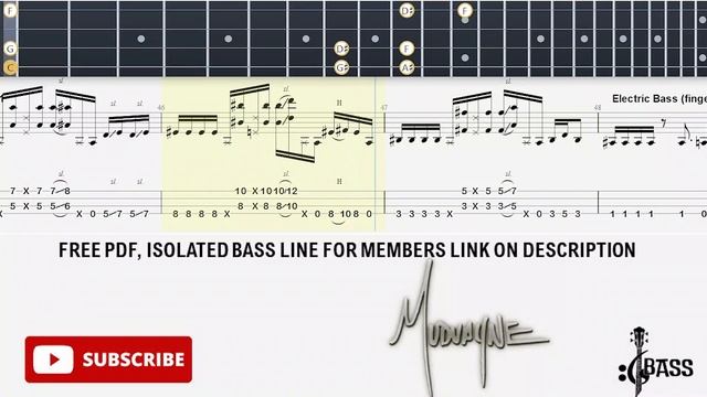 Mudvayne - Happy? (🔴Bass Tabs | Notation) @ChamisBass #mudvaynebasstabs #chamisbass #mudvayne