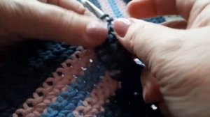 Коврик на пол. Обвязка.