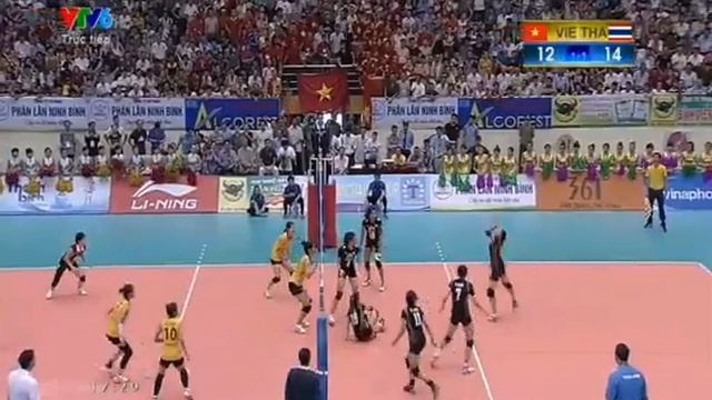 Chung Kết VTV CUP 2014:Viet Nam Vs Thailand-Set 3-Final смотреть онлайн