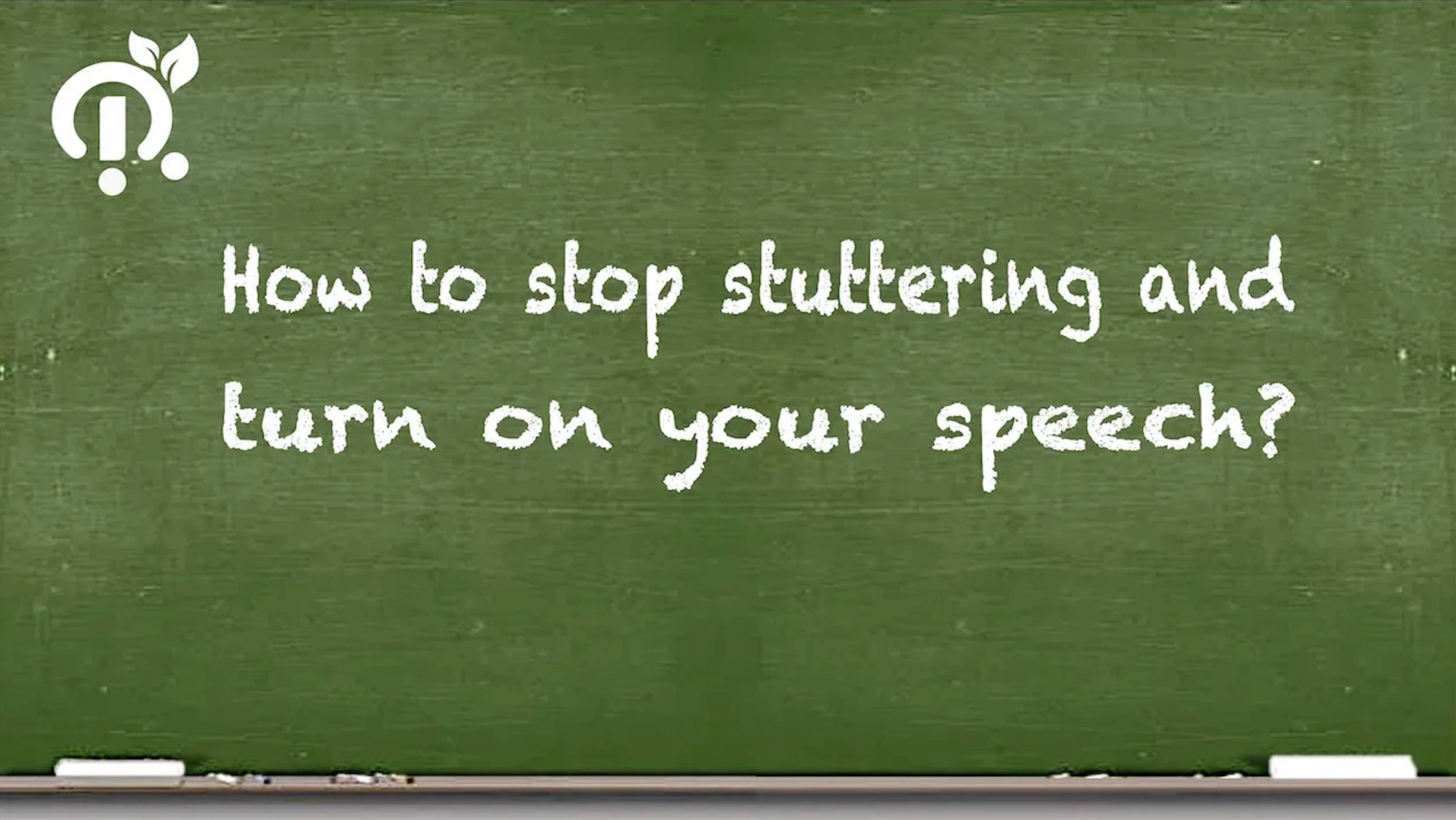 HOW TO STOP STUTTERING AND TURN ON YOUR SPEECH смотреть онлайн