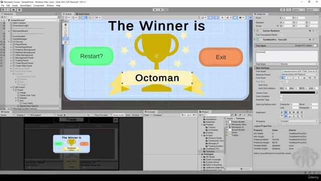 Unity Game Tutorial Monopoly 3D - Board Game10 смотреть онлайн