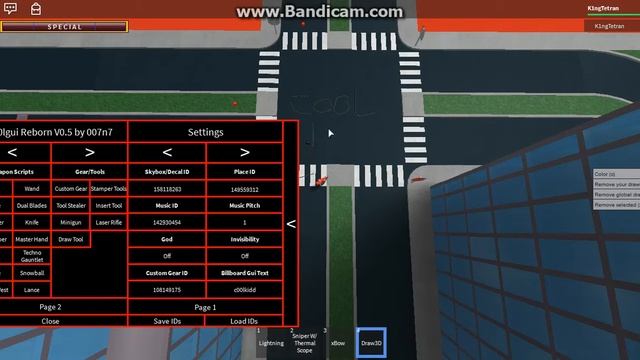 Roblox : C00lgui Hack