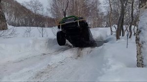 Карымшинские горячие источники январь 2025, Камчатка offroad