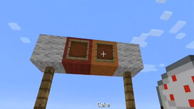 Minecraft - How To Build A Cake Market Stand [DECOR]