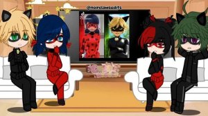 Mlb react to Shadybug and Claw noir || Creds: Hanaru Itou(fb acc) mouth idea || Cutenicole_Gacha