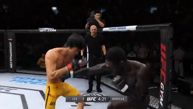 PS5 | Bruce Lee vs. Gorilla Boxer (EA Sports UFC 4) 🥊 🦍 смотреть онлайн