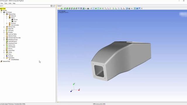 Post Processing & Parameterization of FSAE Composite & Monocoque Chassis Analysis in ANSYS - Part 6 смотреть онлайн