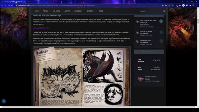 DESMODUS AND ARK 2 UPDATE смотреть онлайн