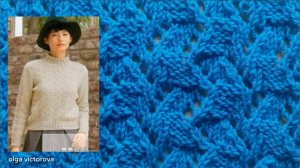 470 ЯПОНСКИЙ АЖУРНЫЙ УЗОР Вязание Узоры спицами