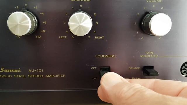 Sansui AU-101 integrated amplifier смотреть онлайн