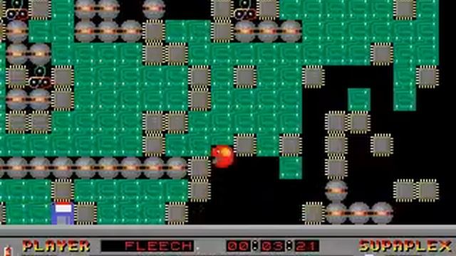 Supaplex: Original Levels: Level 79: Don't Waste Them! смотреть онлайн