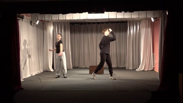 Пластический этюд «Там нет меня». Алина Джандарова и Иван Сергиенко. смотреть онлайн