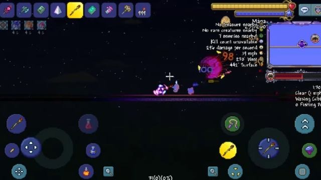 Eye of Cthulhu | For the worthy difficulty | Terraria Mobile смотреть онлайн