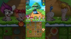 Best Fiends Сокровища бабули Слизня 1