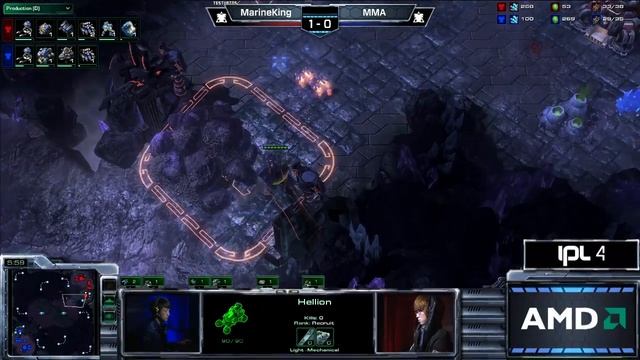 MarineKing vs MMA - Game 2 - IPL4 Champ Bracket WR1 - StarCraft 2 смотреть онлайн