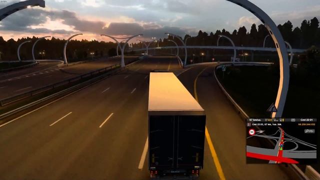 ETS2 (Solo) Sosnovy Bor - Vyborg Seyahati :) #1 смотреть онлайн