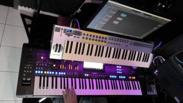 Kim Wilde  - Nena Anyplace anywhere anytime Cover / Yamaha Genos 2