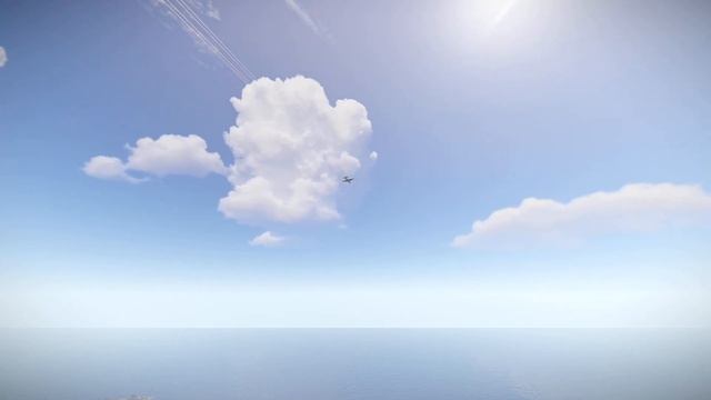 Самолет в Rust, парящий в небе смотреть онлайн