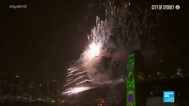 Oceanía y Asia ya recibieron el Año Nuevo смотреть онлайн