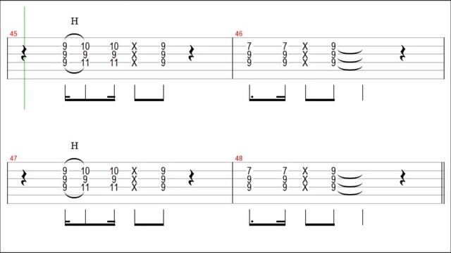 Michael Jackson - Black Or White Guitar Tab+BackingTrack