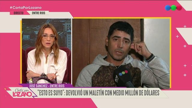 Encontró medio millón de dólares y los devolvió - Cortá por Lozano 2019 смотреть онлайн