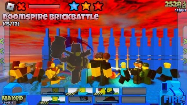 3 Star Doombringer Strat With 6 Units! |Roblox: The Battle Bricks|