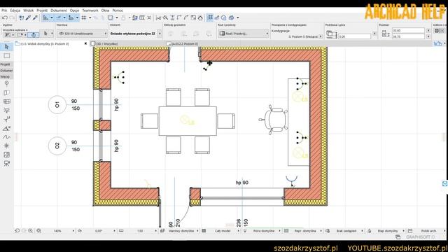 Archicad Schemat Elektryki Szare Rysunki W Archicad