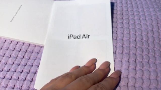 Распаковка iPad Air 6 (11) 2024 + Apple pencil Pro |Starlight ✨ смотреть онлайн