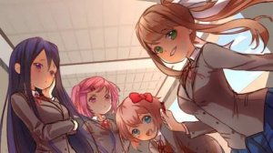 Доки Доки Литературный Клуб / Doki Doki Literature Club. Прохождение #1 (визуальная новелла)
