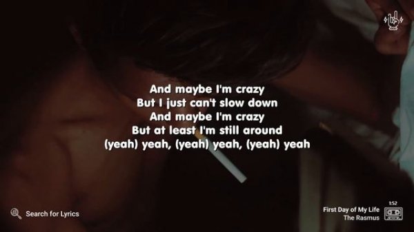 The Rasmus - First Day of My Life (Lyrics for Desktop)