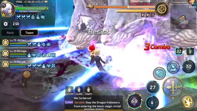 Dragon Nest M Classic Private Server (Vestinel) - Frenzied Ancient Cerberus смотреть онлайн