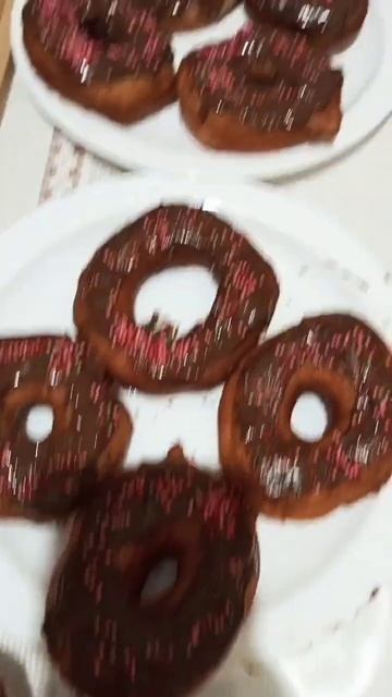 Американские Пончики( Донат) Покрытие  Шоколадом!!!Нутелла. Как приготовит?Посмотрите на следующий