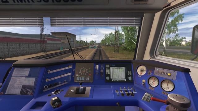 Trainz 19 | Москва Белорусская - Усово - Москва Белорусская на ЭД4МКу-0153 смотреть онлайн