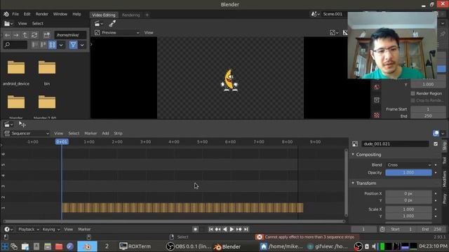 Adding Animated GIFs into Blender's Video Sequence Editor (15) смотреть онлайн