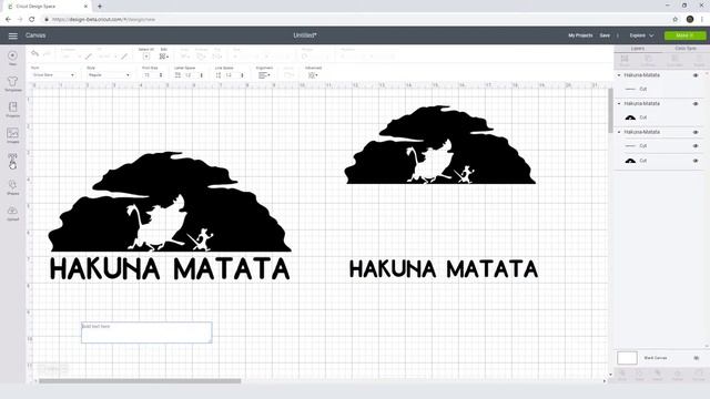Hakuna Matata Svg Free Cut File for Cricut смотреть онлайн
