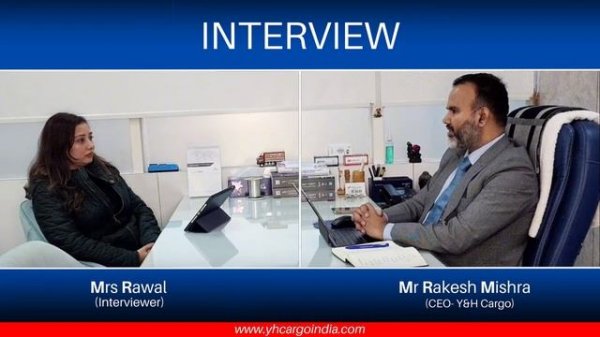 Exclusive Interview with Mr. Rakesh Mishra, CEO of Y & H Cargo Company | Insights with Mrs. Rawal