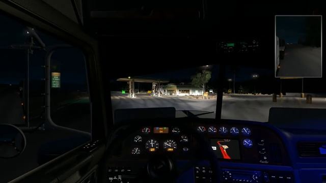 American Truck Simulator Peterbilt 389 & Fontaine Flatdeck смотреть онлайн