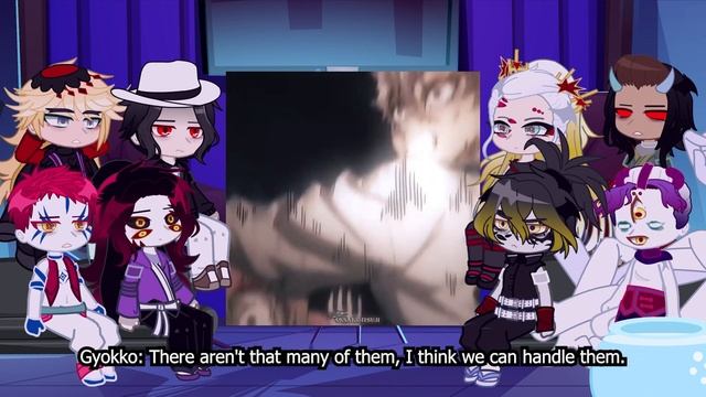 Uppermoons React To Hashira Training Arc || Demon Slayer || Gacha React смотреть онлайн