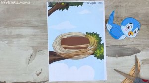 ОБЪЕМНАЯ АППЛИКАЦИЯ из БУМАГИ/ ПОДЕЛКИ с ДЕТЬМИ своими руками/ Весенние поделки / DIY Paper flowers