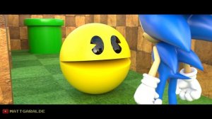 Pacman meets Sonic - Pacman Adventures Shorts Ep. 1