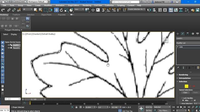 3ds Max insert an image first lesson 3дс Макс первый урок вставить изображения смотреть онлайн