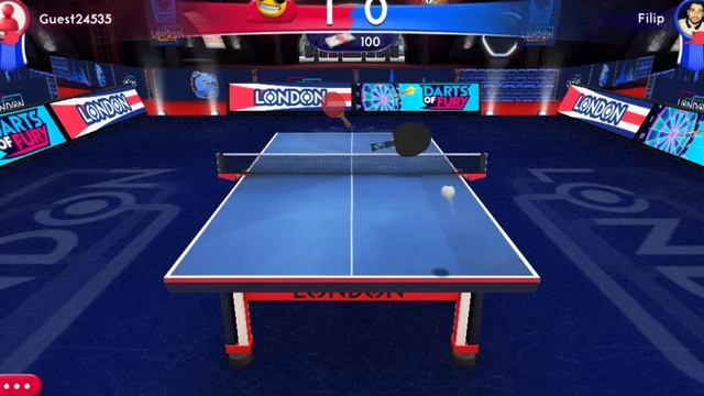 Ping Pong Fury | London Arena 1 | Game Online Simple смотреть онлайн