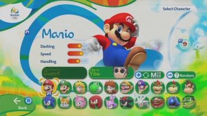 Mario & Sonic at the Rio 2016 Olympic Games - All Characters BMX