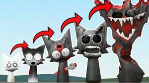 НОВАЯ ЭВОЛЮЦИЯ ВЕНДА УАЙТ ФАЗА 4 ПЕСНЯ SPRUNKI В Garrys Mod