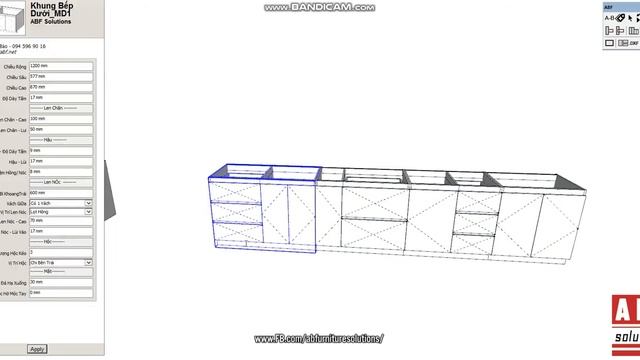 [ Thư Viện Sản Xuất ] Cấu Tạo Thùng Tủ Bếp Dưới смотреть онлайн