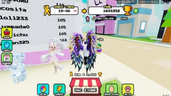 *NEW* CODES DANCE FOR UGC TODAY 2024 - ROBLOX DANCE FOR UGC CODES #77