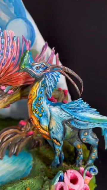 Мой пряничный проект для международного баттла на тему «Жизнь планеты Пандора»🔥 #short