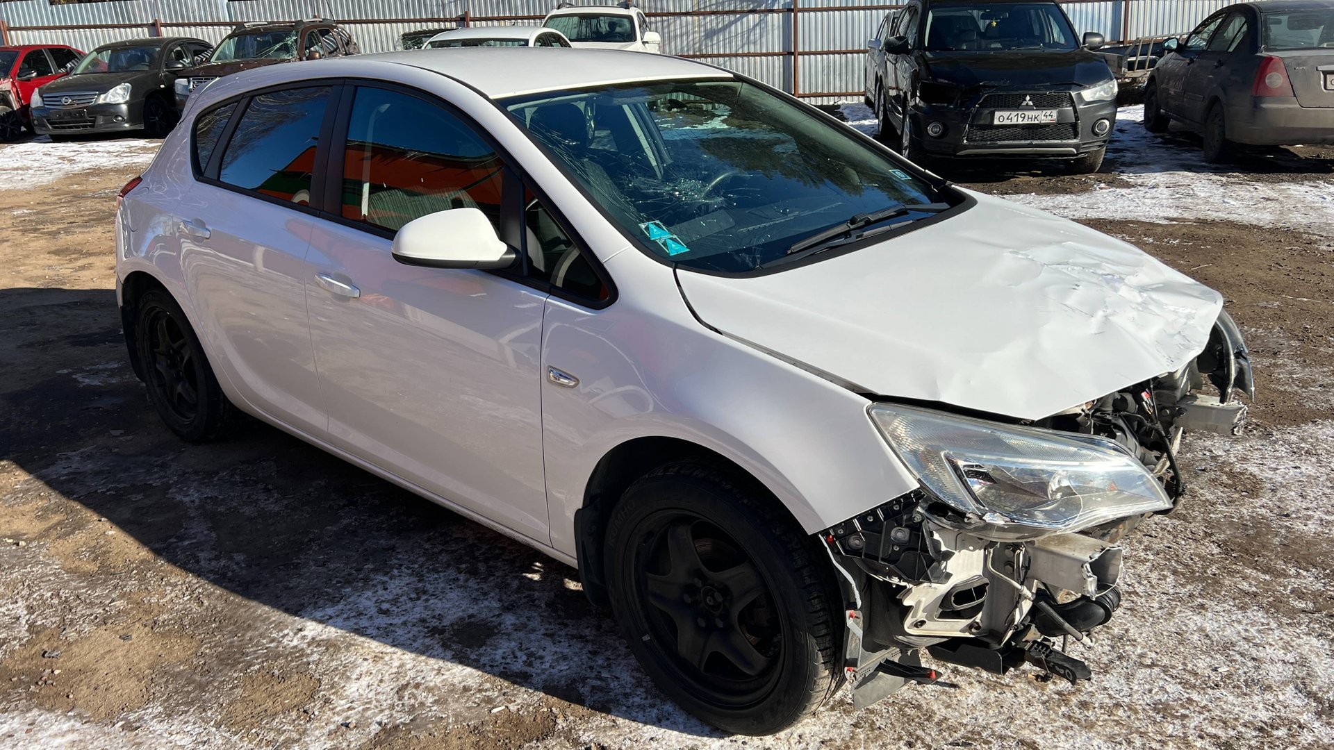 Opel Astra 2012 г. смотреть онлайн