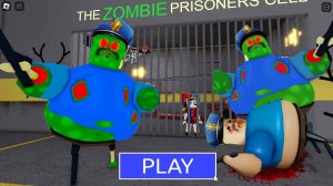 ЗОМБИ BARRY'S PRISON RUN! New Scary Obby в РОБЛОКС(#ROBLOX)